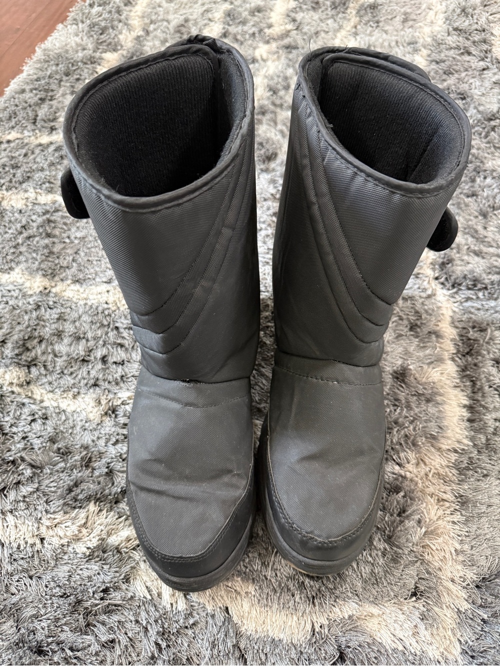 Women's Black Insulated Winter Boots